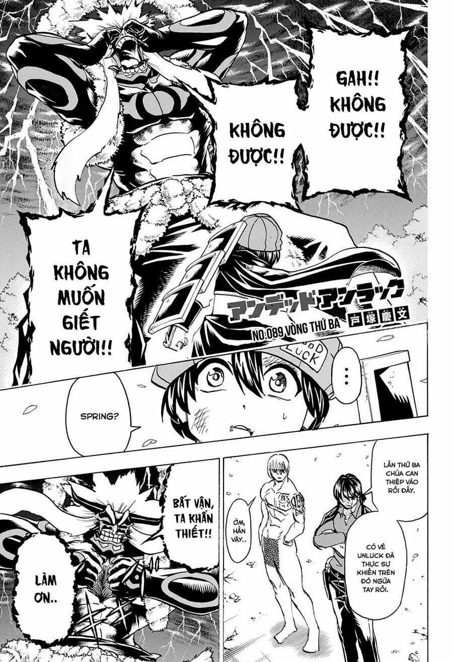 Undead Unluck Chapter 89 trang 1