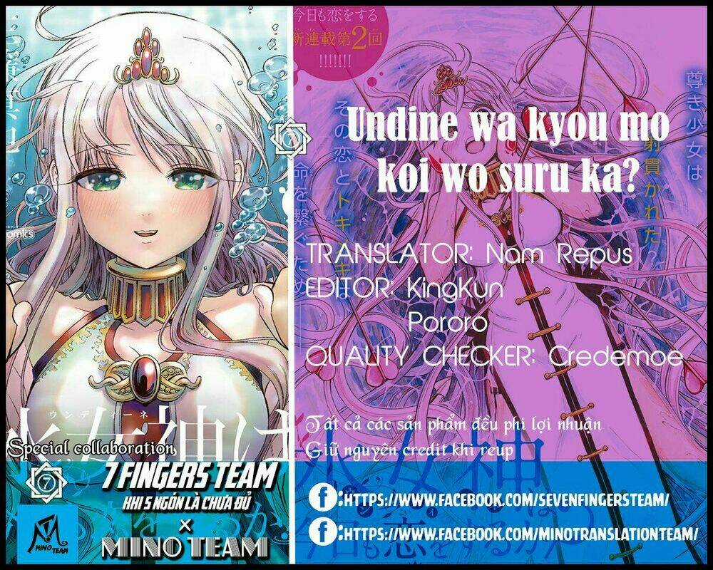 Undine Wa Kyou Mo Koi Wo Suru Ka? Chapter 3 trang 2