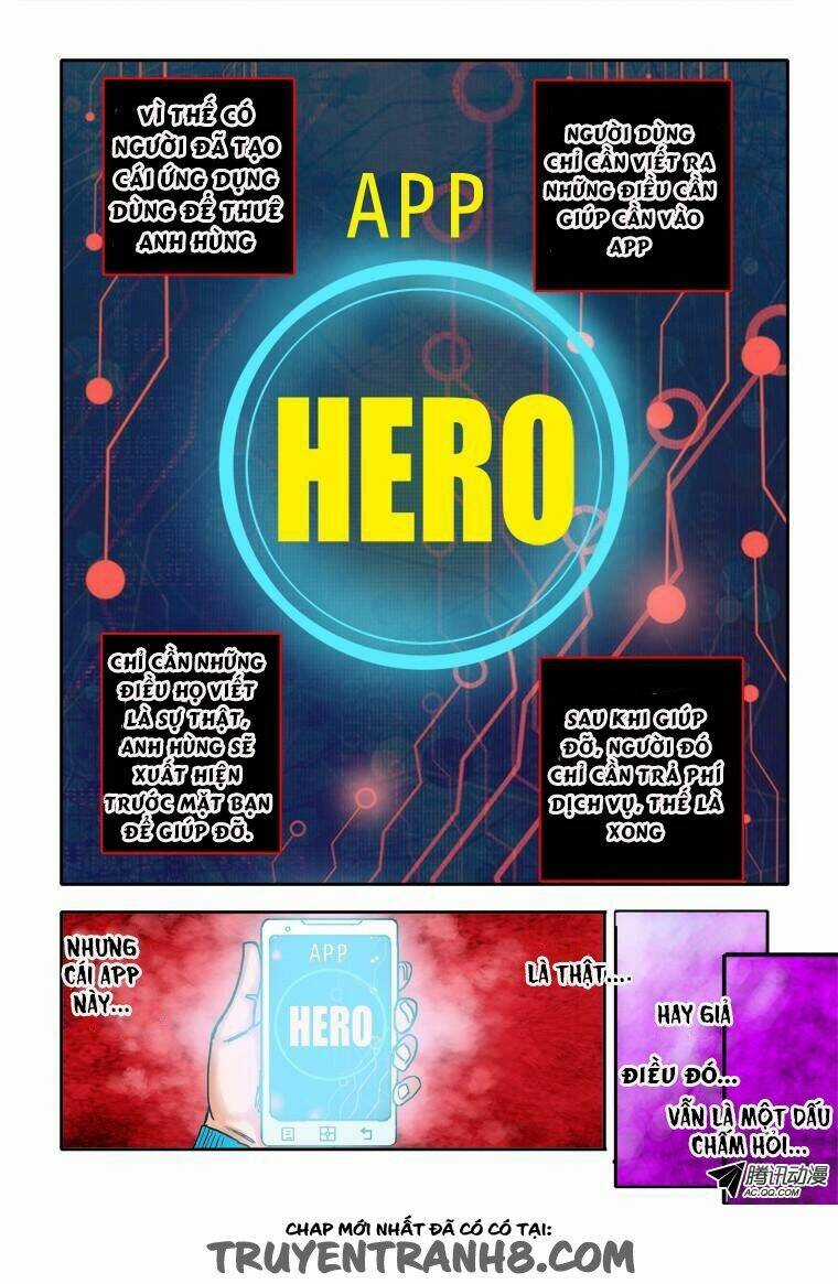 Ứng Dụng Anh Hùng Chapter 1 trang 3