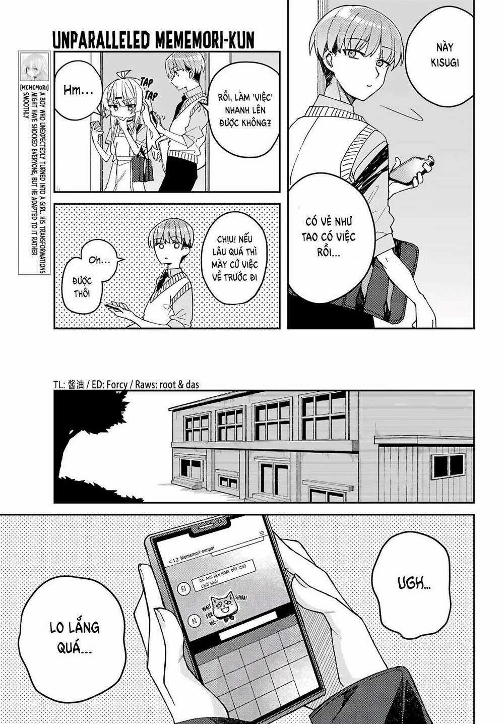 Unparalleled Mememori-Kun Chapter 3 trang 3