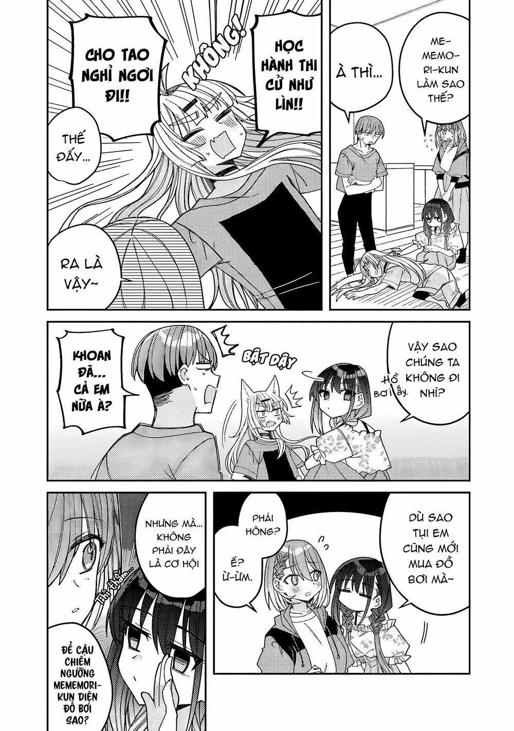 Unparalleled Mememori-Kun Chapter 7 trang 4