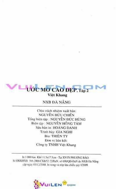 Ước Mơ Cao Đẹp Chapter 2 trang 167