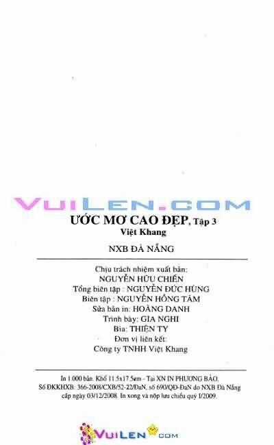 Ước Mơ Cao Đẹp Chapter 3 trang 168