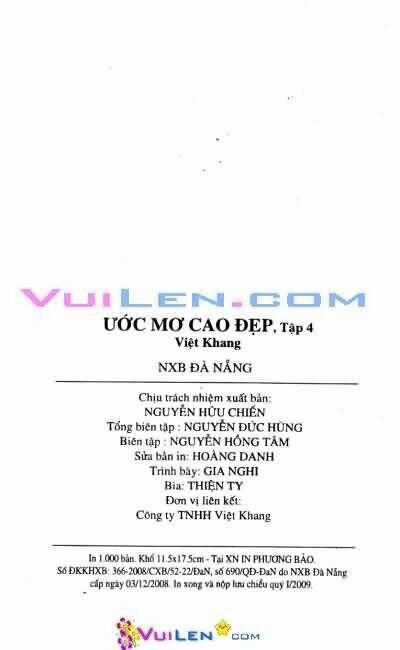 Ước Mơ Cao Đẹp Chapter 4 trang 168