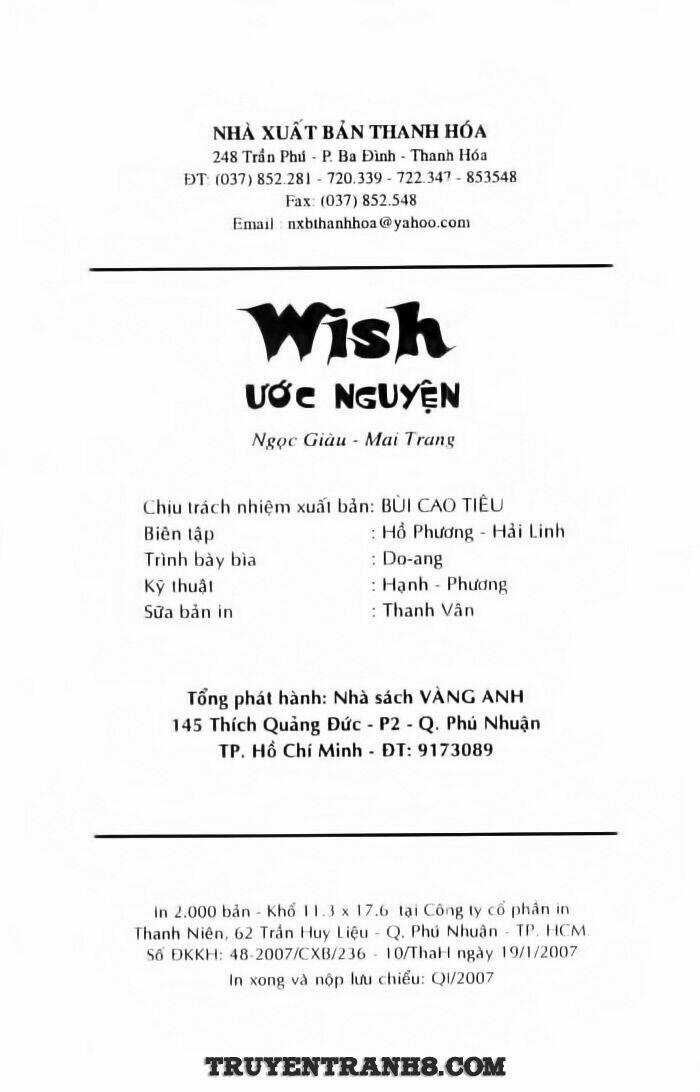 Ước Nguyện - Wish - Clamp Chapter 12 trang 20