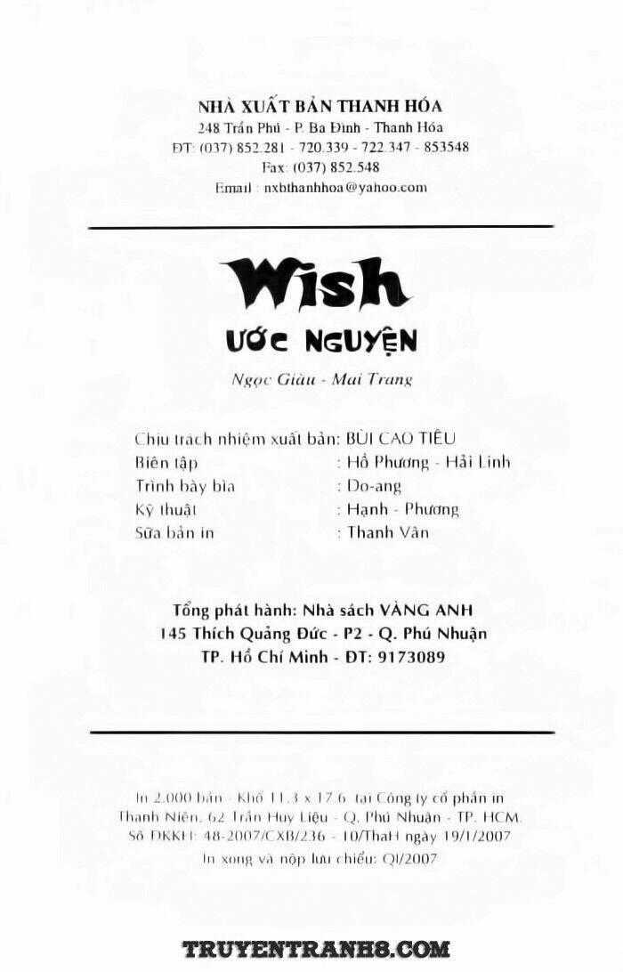 Ước Nguyện - Wish - Clamp Chapter 6 trang 36