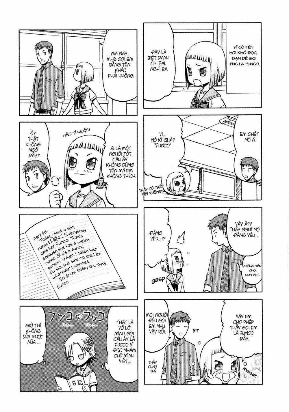 Upotte!! Nano Chapter 1 trang 4