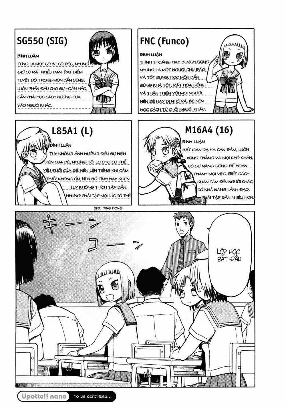 Upotte!! Nano Chapter 1 trang 8