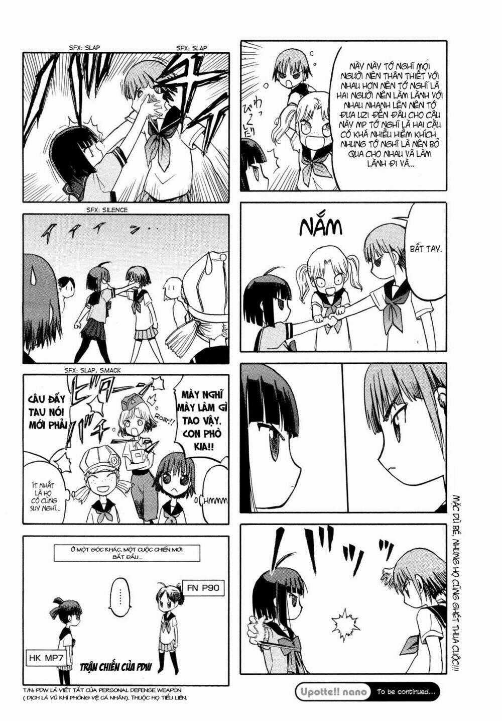 Upotte!! Nano Chapter 3 trang 5