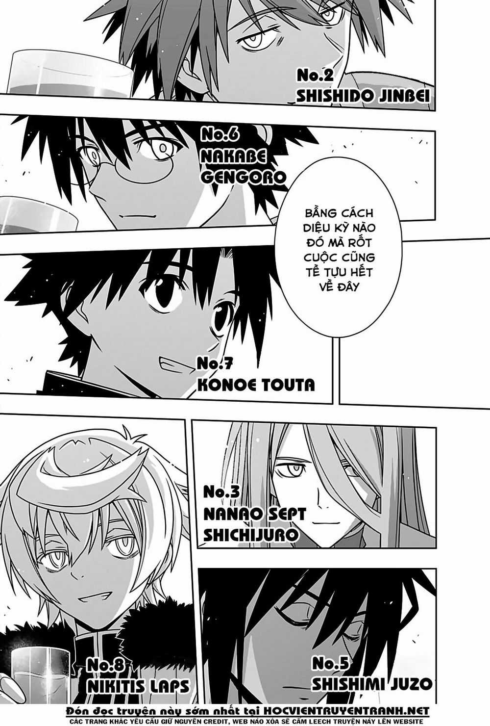 Uq Holder Chapter 166 trang 11