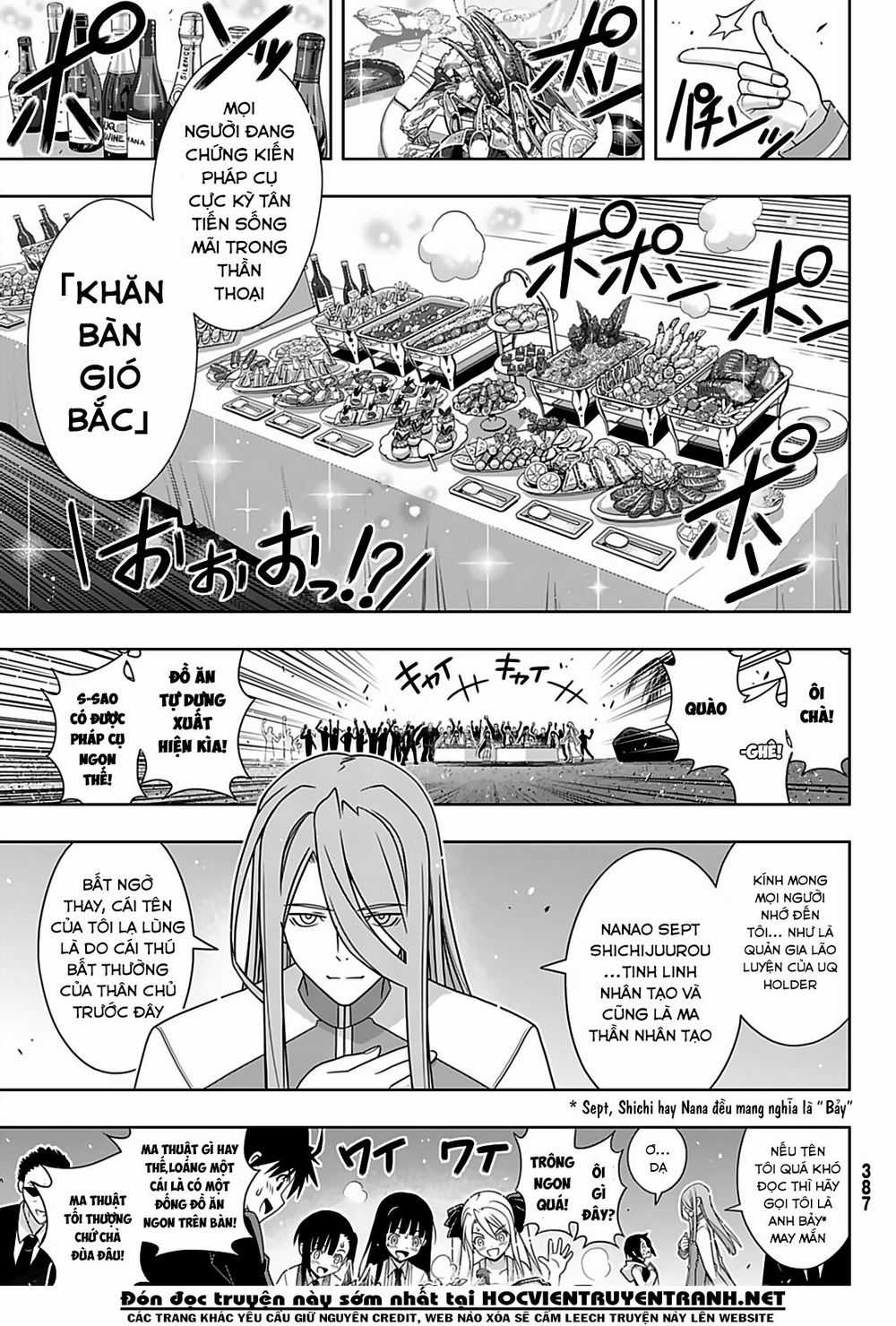 Uq Holder Chapter 166 trang 13
