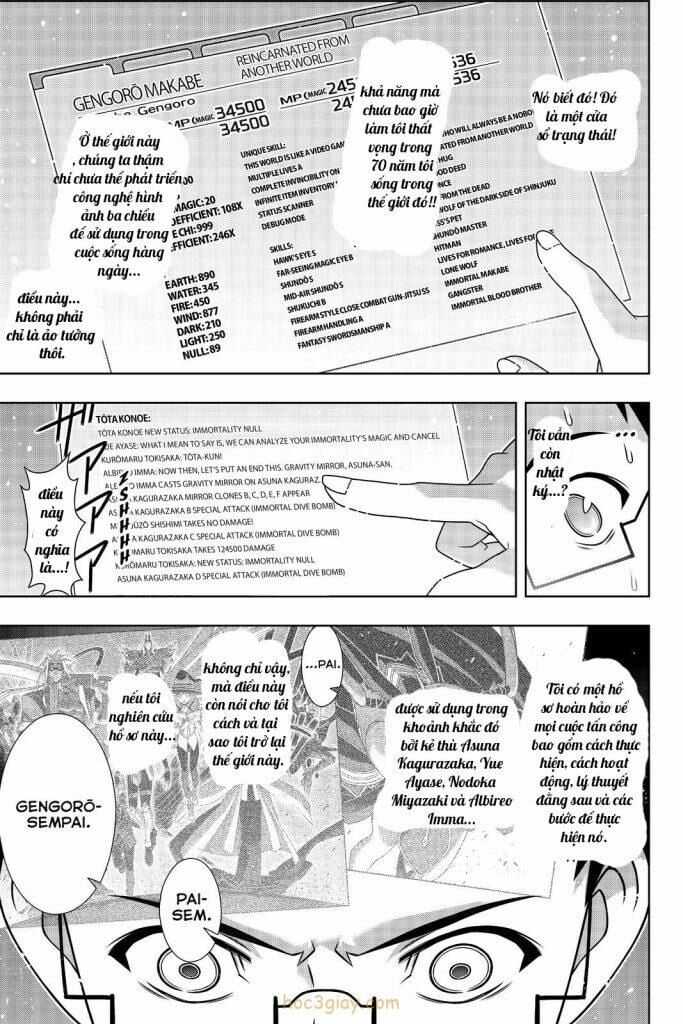 Uq Holder Chapter 187 trang 14