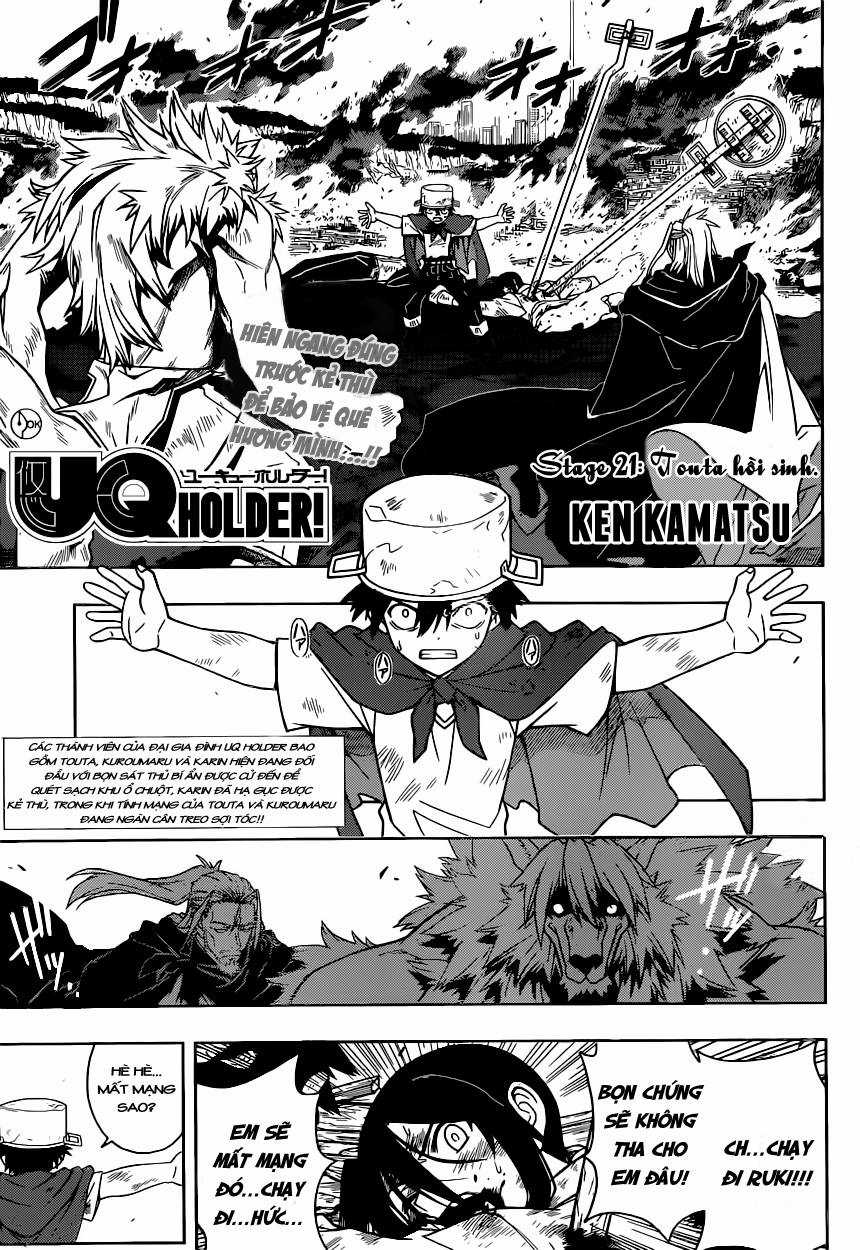 Uq Holder Chapter 21 trang 2