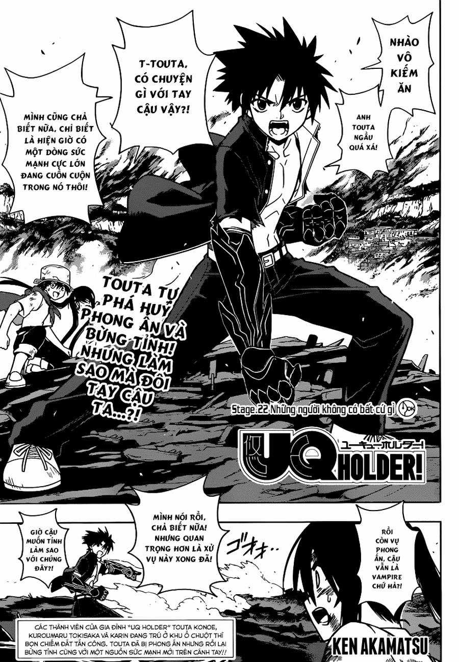 Uq Holder Chapter 22 trang 2