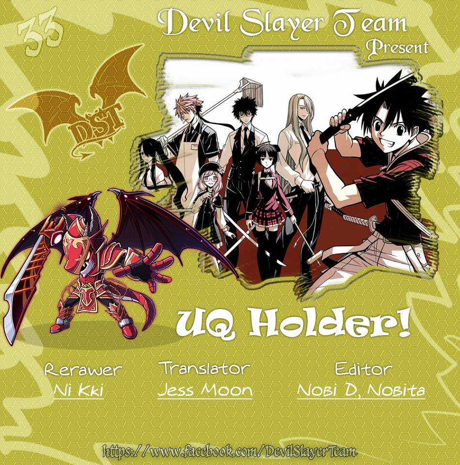 Uq Holder Chapter 33 trang 1