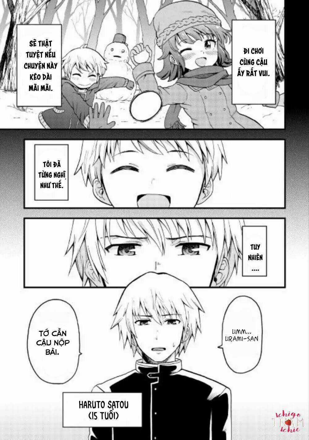 Urami-San Wa Kyou Mo Ayaui Chapter 1 trang 3