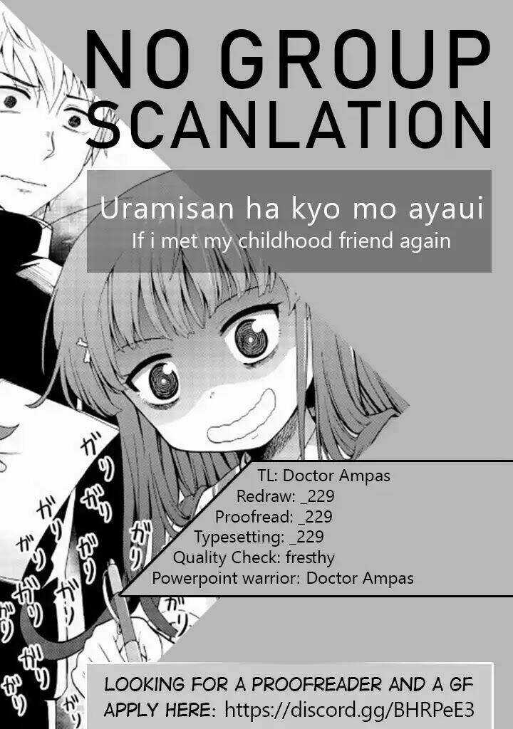 Urami-San Wa Kyou Mo Ayaui Chapter 2 trang 24