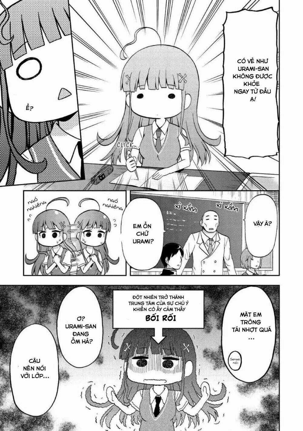 Urami-San Wa Kyou Mo Ayaui Chapter 4 trang 17