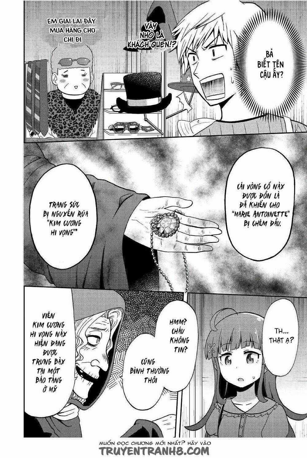 Urami-San Wa Kyou Mo Ayaui Chapter 6 trang 11