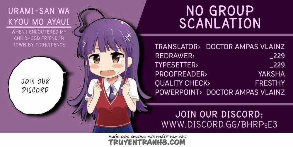 Urami-San Wa Kyou Mo Ayaui Chapter 6 trang 22