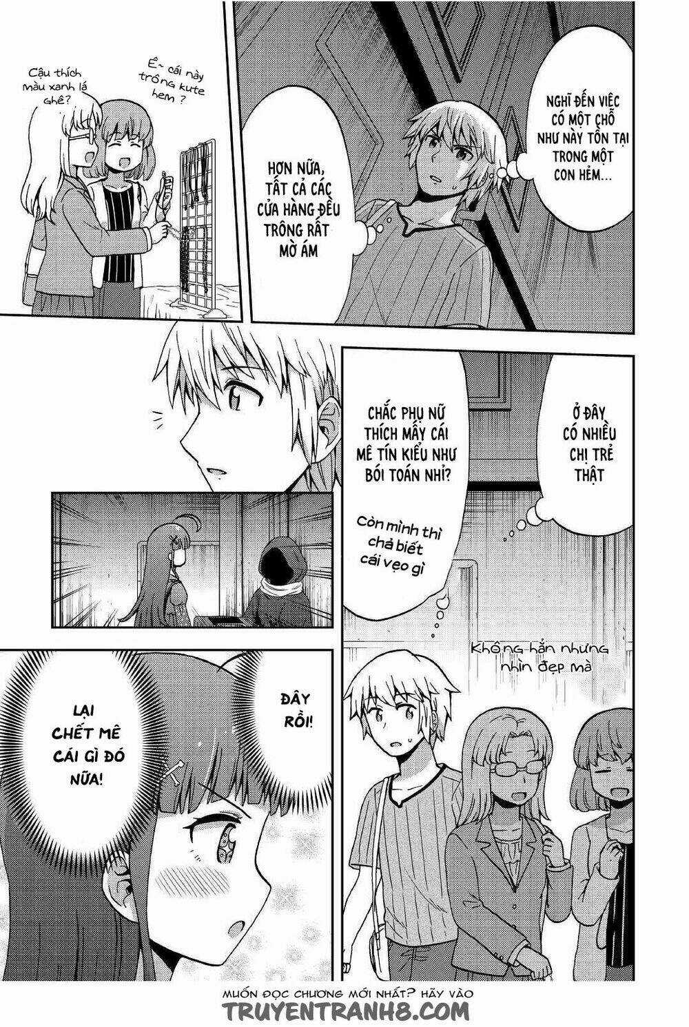 Urami-San Wa Kyou Mo Ayaui Chapter 6 trang 8