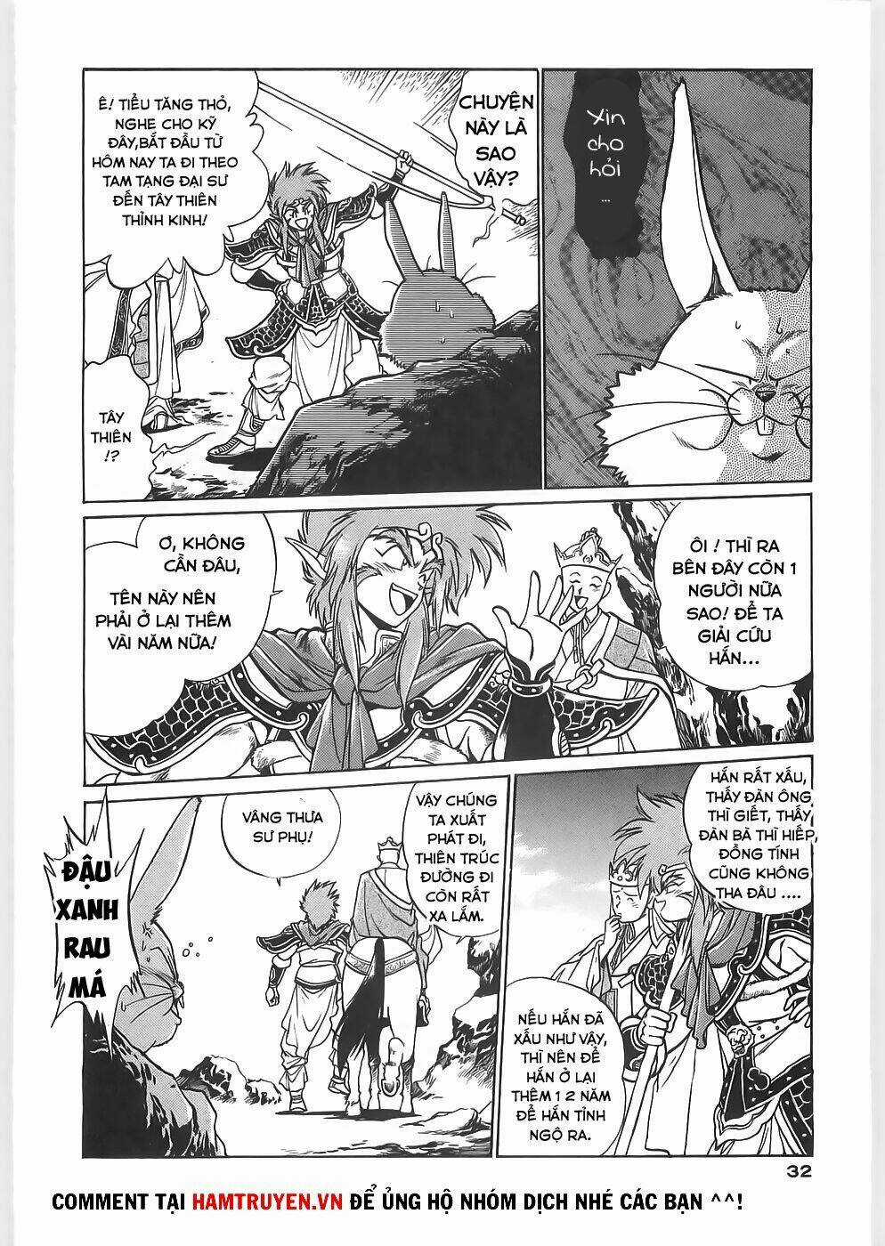 Usagi Kozou - Tây du ký ngoại truyện Chapter 1 trang 32