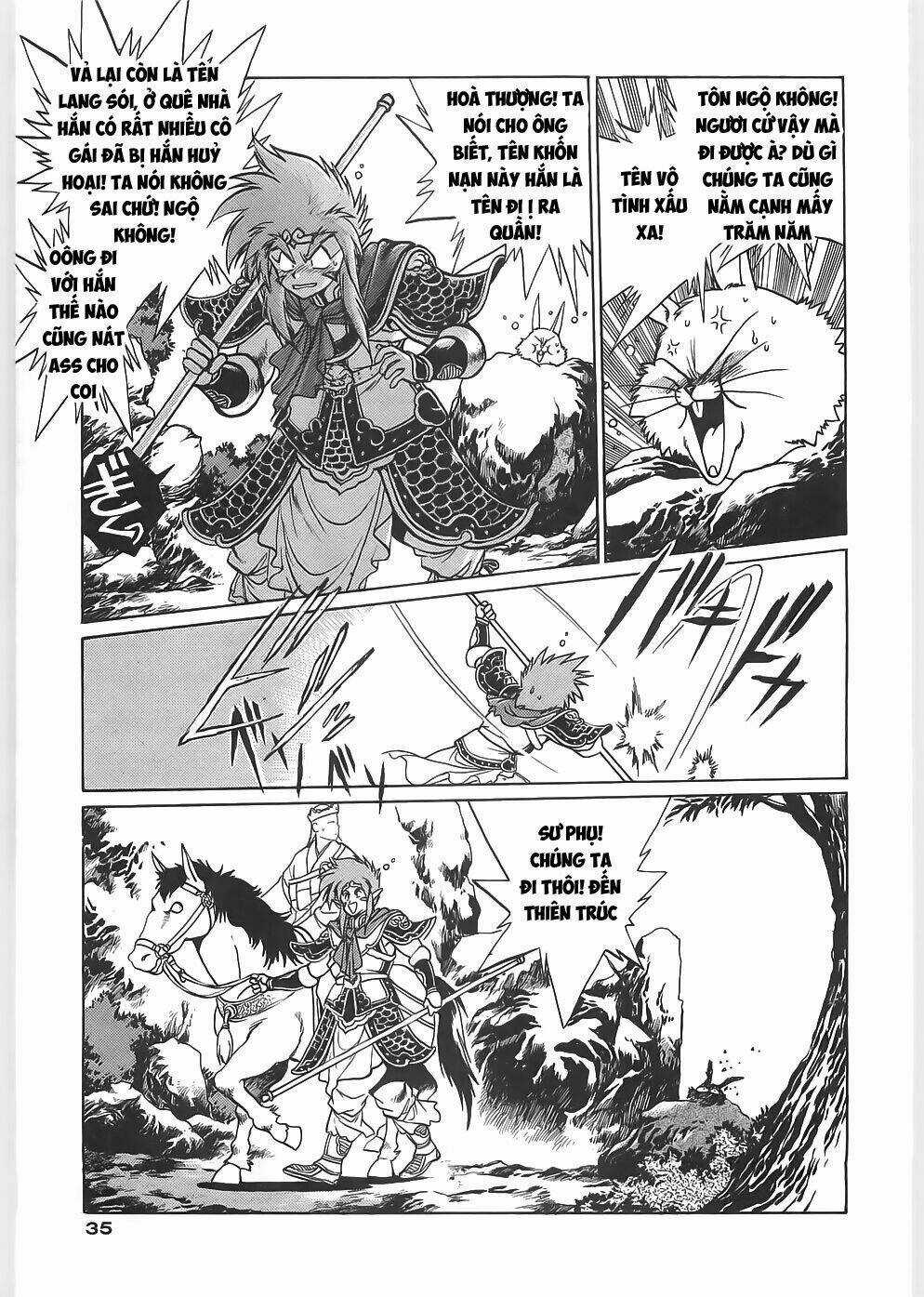 Usagi Kozou - Tây du ký ngoại truyện Chapter 1 trang 35