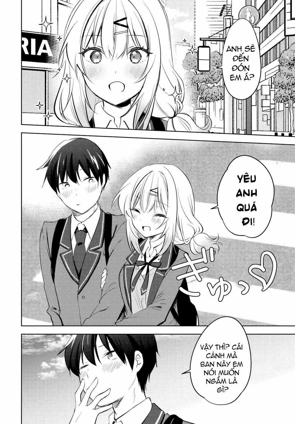 Ushiro No Seki No Gyaru Ni Sukarete Shimatta Chapter 11 trang 2