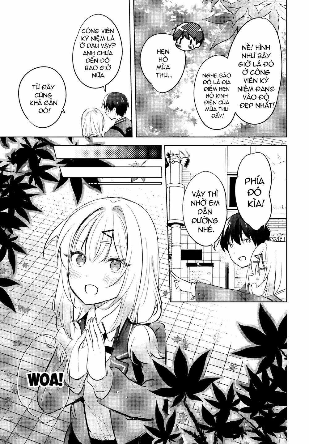 Ushiro No Seki No Gyaru Ni Sukarete Shimatta Chapter 11 trang 3