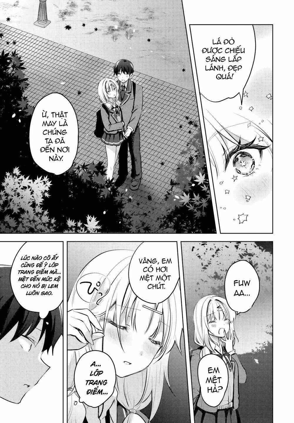 Ushiro No Seki No Gyaru Ni Sukarete Shimatta Chapter 11 trang 5