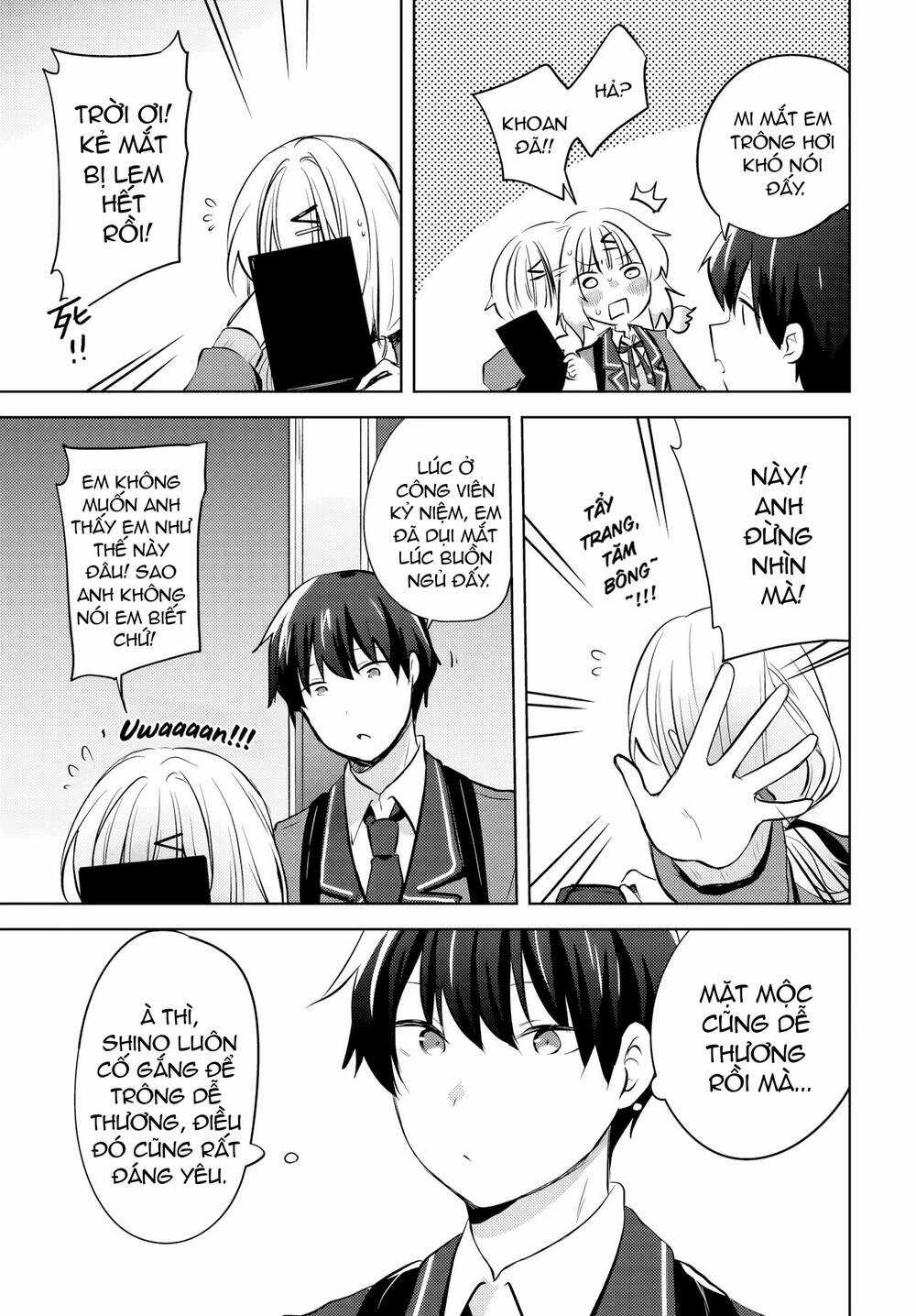 Ushiro No Seki No Gyaru Ni Sukarete Shimatta Chapter 11 trang 9