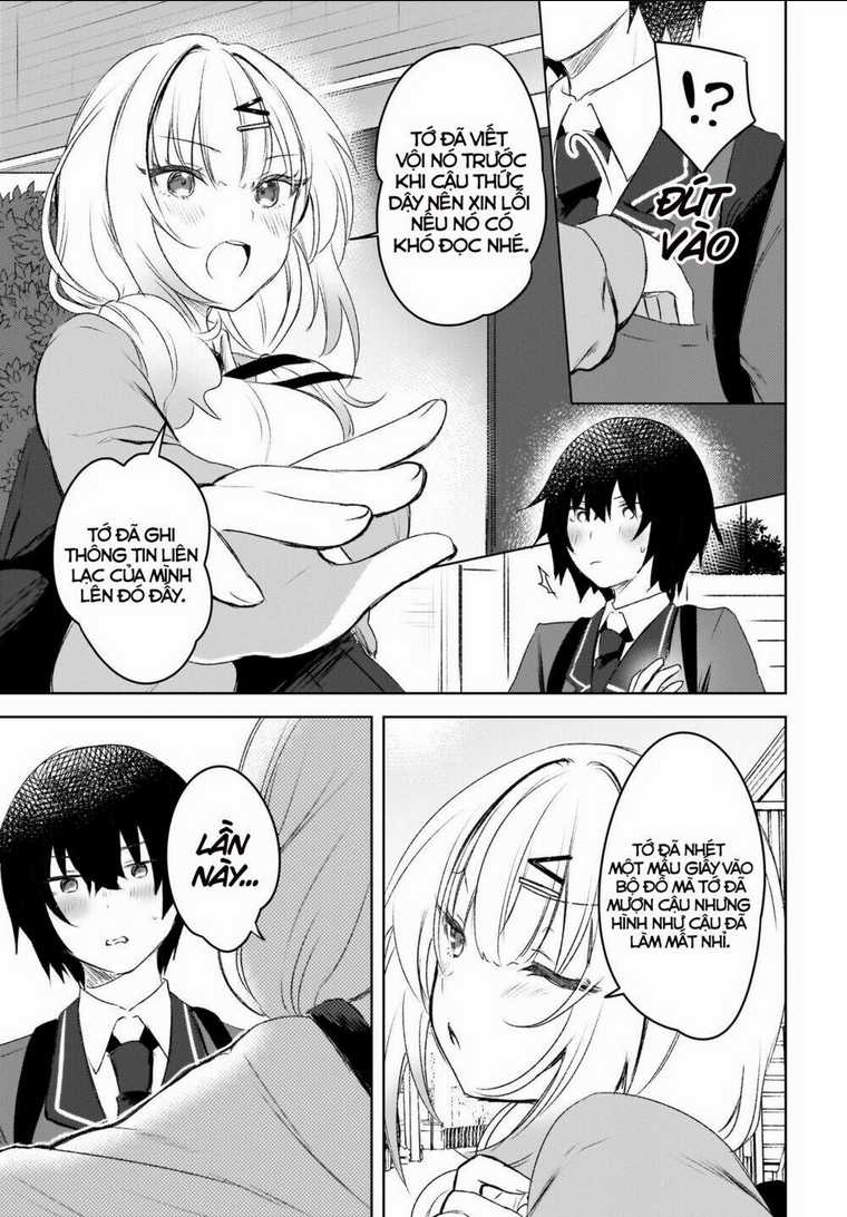 Ushiro No Seki No Gyaru Ni Sukarete Shimatta Chapter 3 trang 19