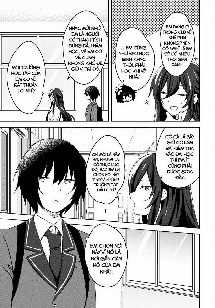 Ushiro No Seki No Gyaru Ni Sukarete Shimatta Chapter 4 trang 3