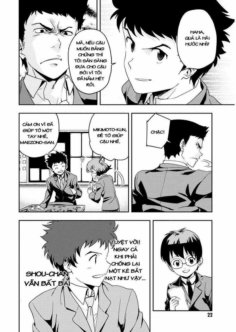Ushiro - The Somber God Of Death Chapter 1 trang 23