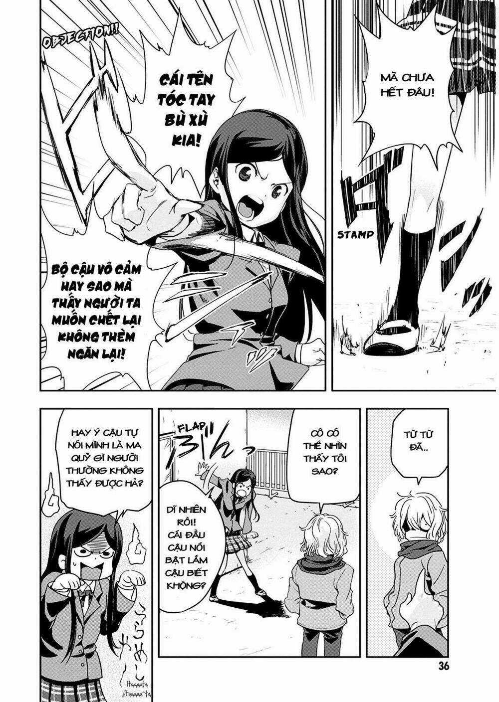 Ushiro - The Somber God Of Death Chapter 1 trang 37