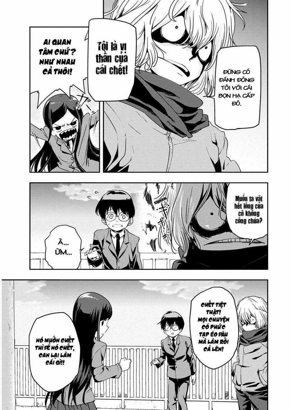 Ushiro - The Somber God Of Death Chapter 1 trang 38