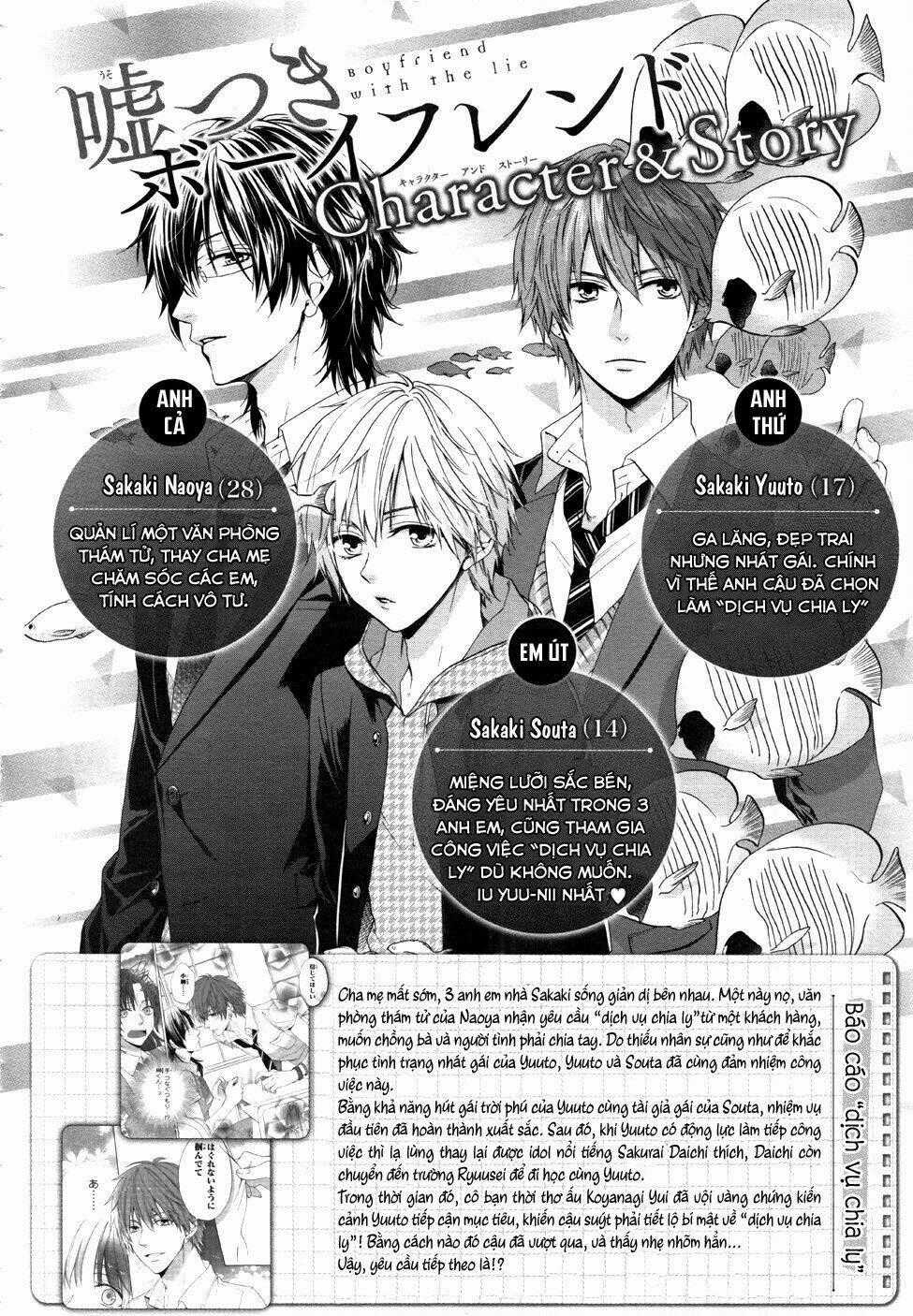 Usotsuki Boyfriend Chapter 13 trang 0
