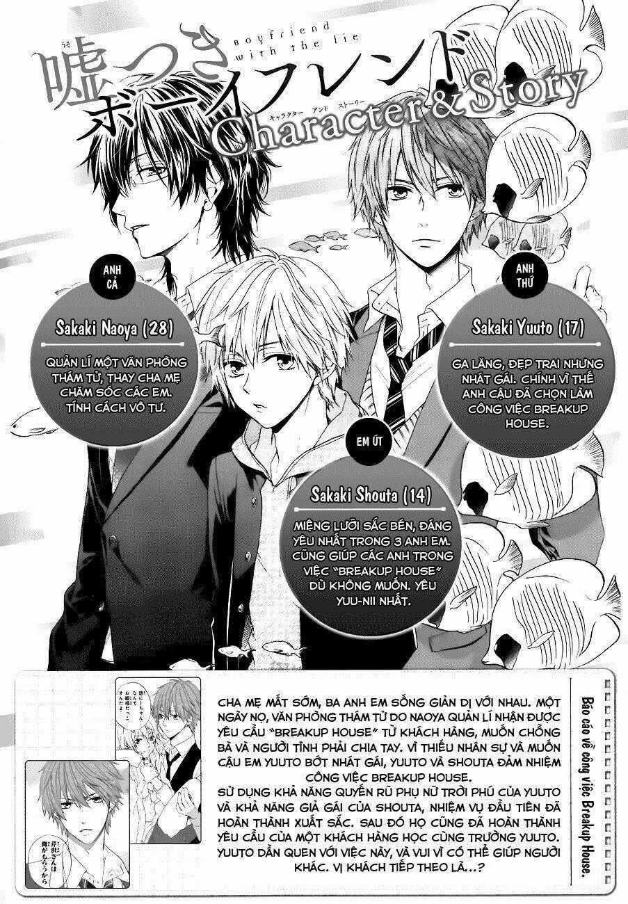 Usotsuki Boyfriend Chapter 4 trang 1