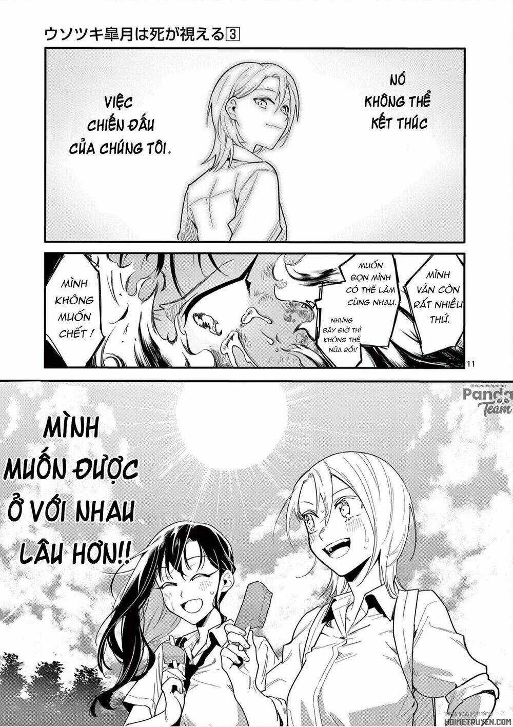 Usotsuki Satsuki Shi Ga Mieru Chapter 21 trang 12