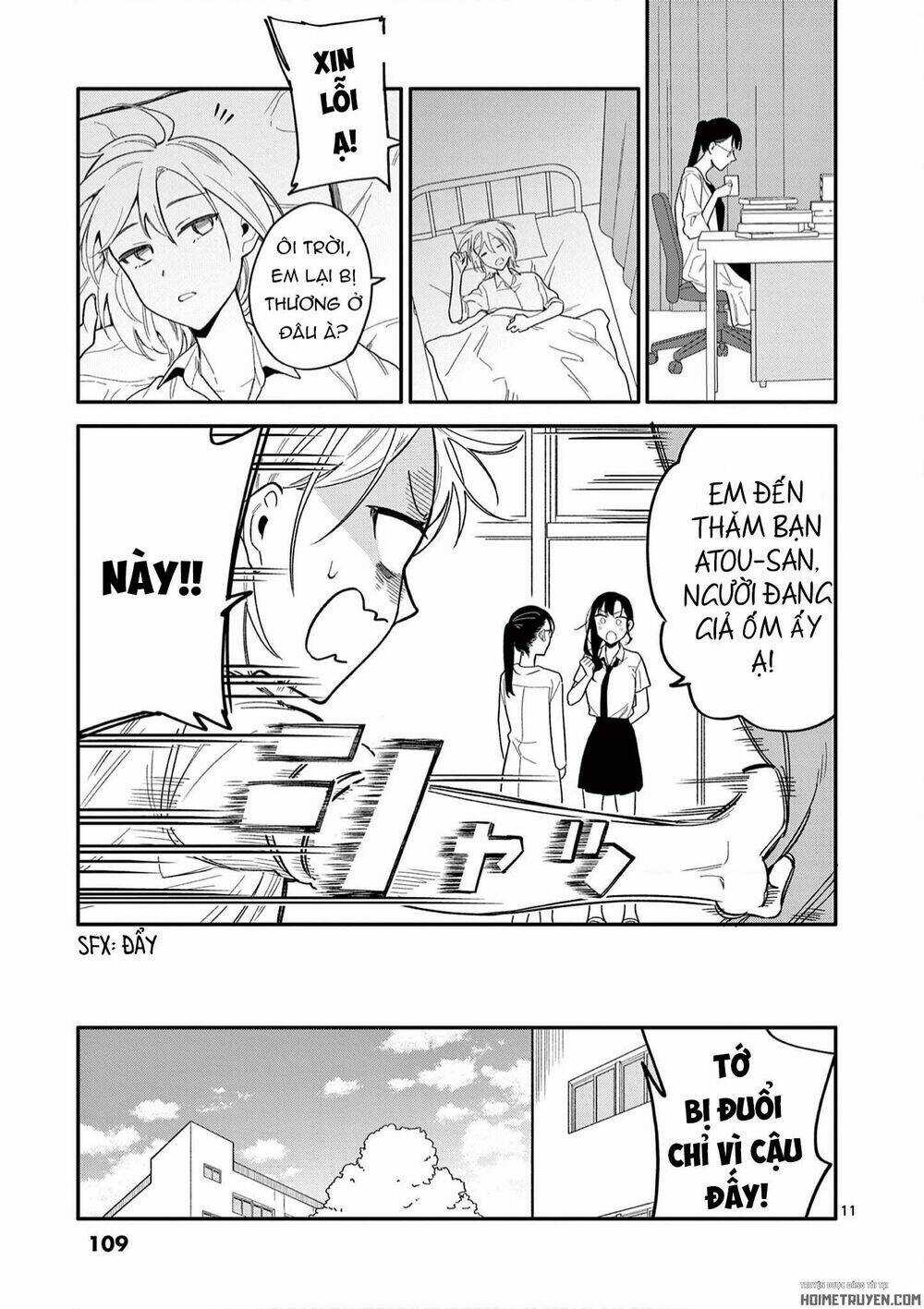 Usotsuki Satsuki Shi Ga Mieru Chapter 24 trang 12