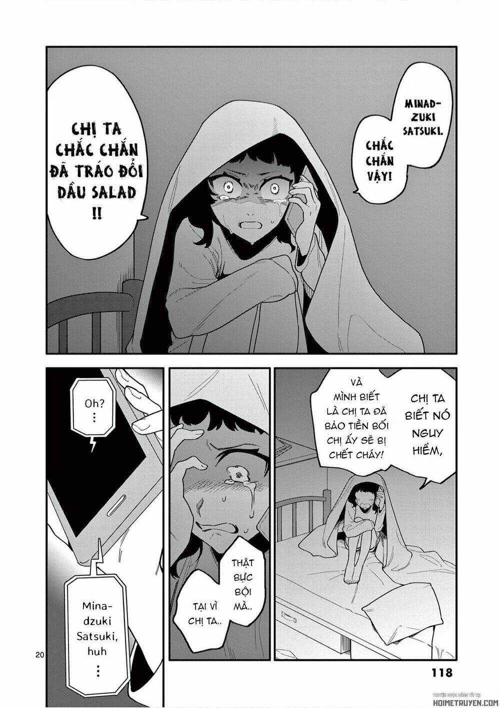 Usotsuki Satsuki Shi Ga Mieru Chapter 24 trang 21