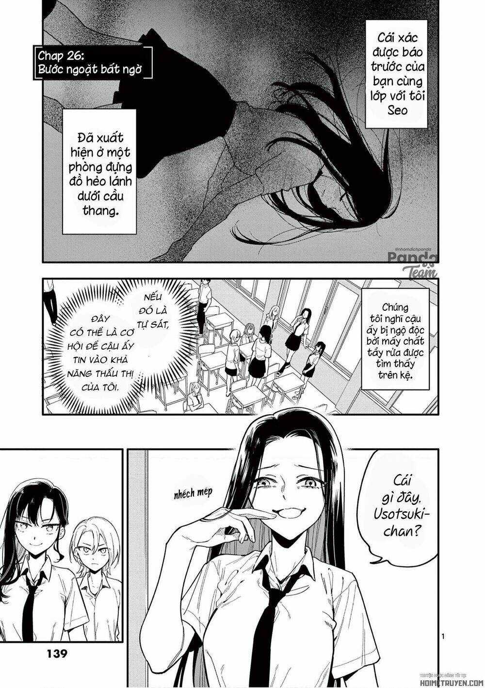 Usotsuki Satsuki Shi Ga Mieru Chapter 26 trang 2