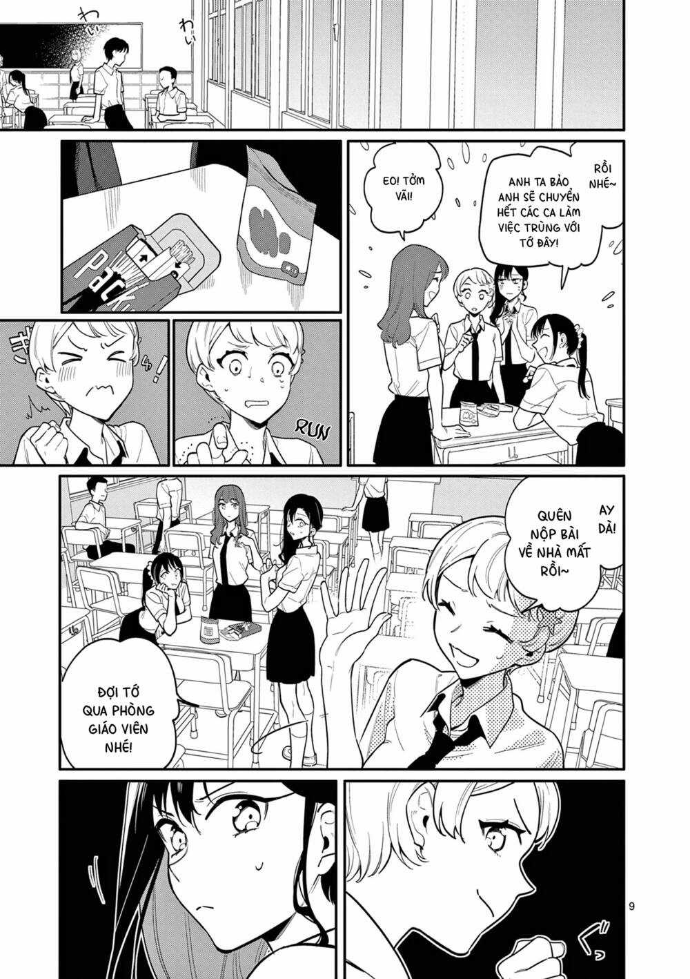 Usotsuki Satsuki Shi Ga Mieru Chapter 34 trang 9
