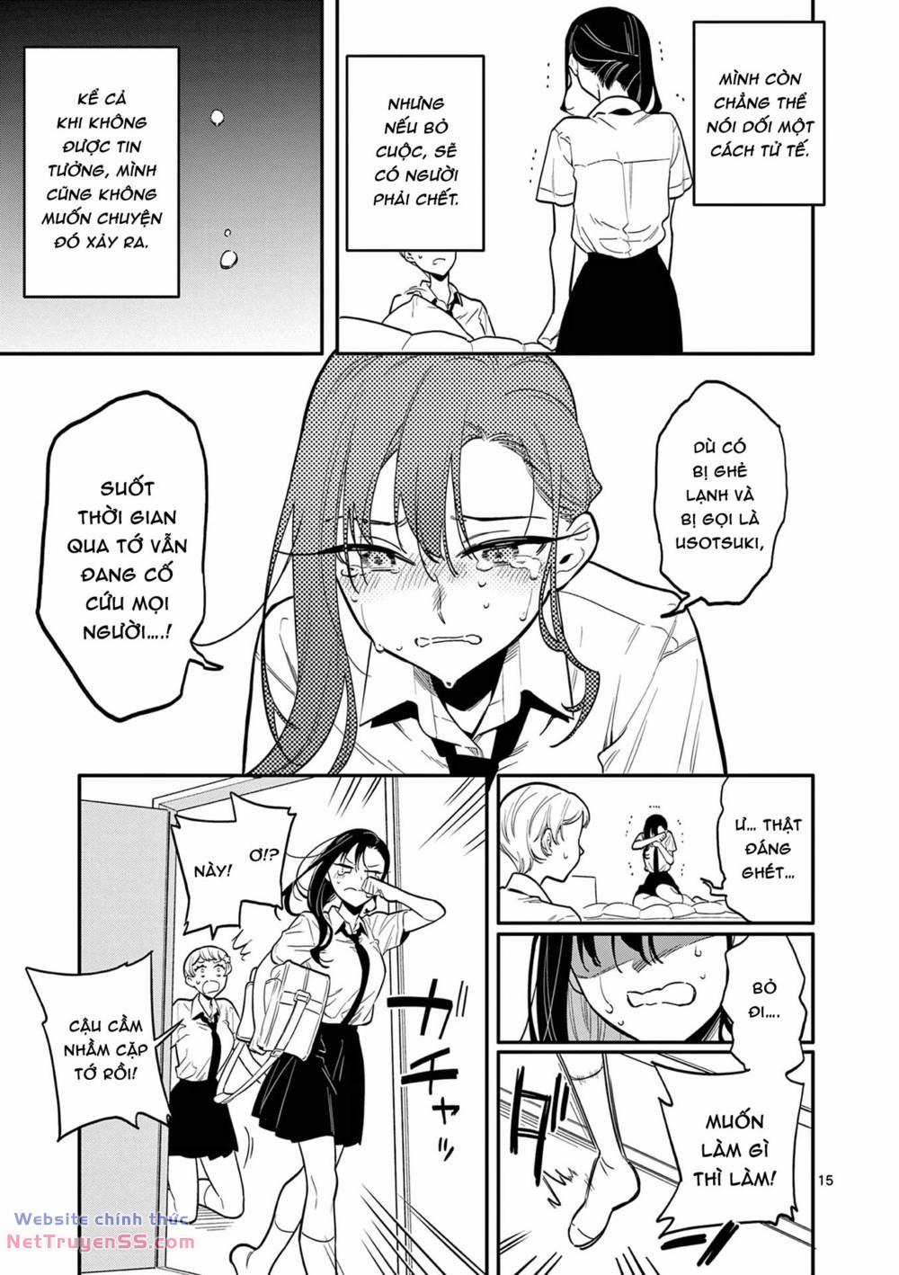 Usotsuki Satsuki Shi Ga Mieru Chapter 37 trang 14