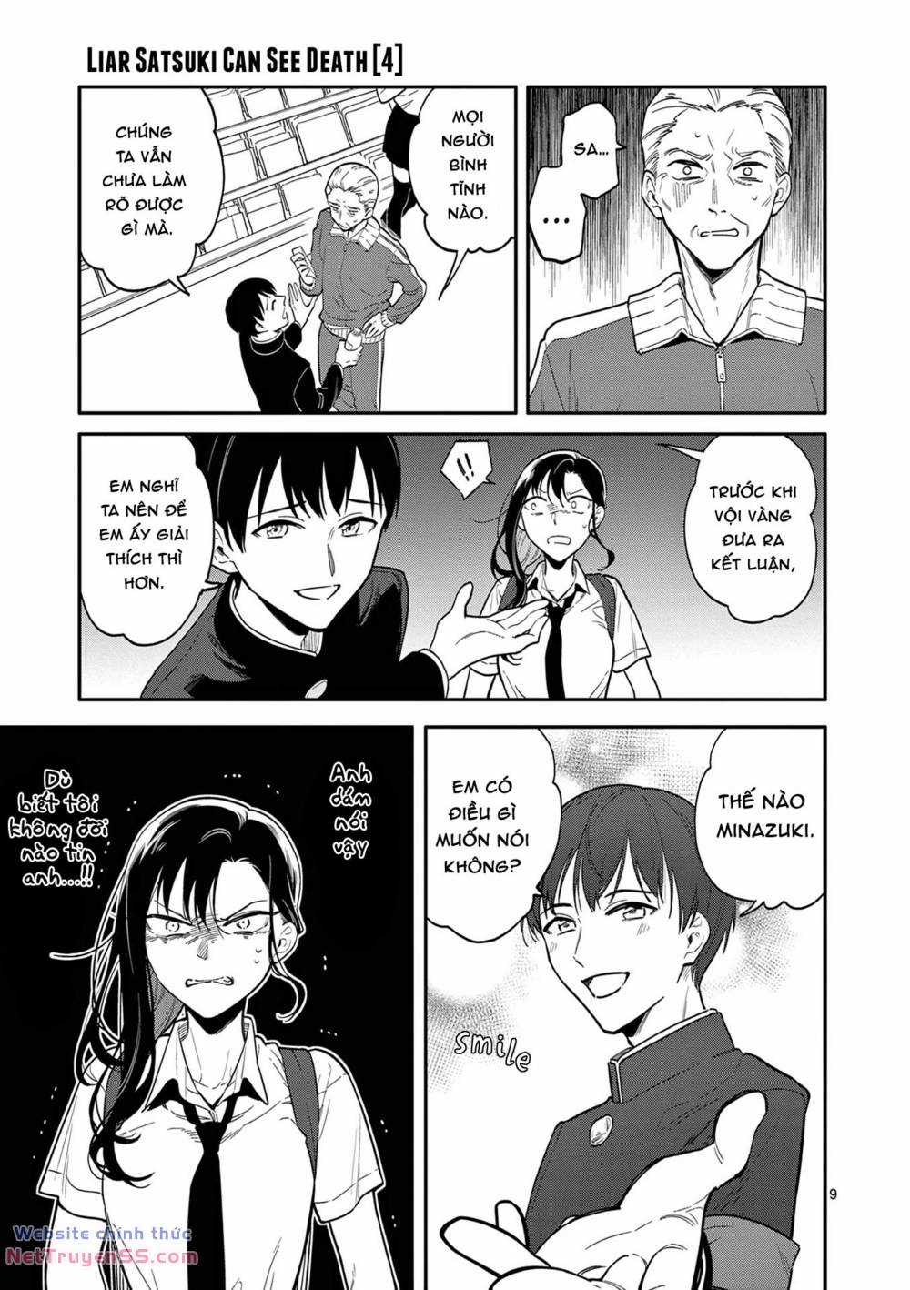 Usotsuki Satsuki Shi Ga Mieru Chapter 37 trang 8