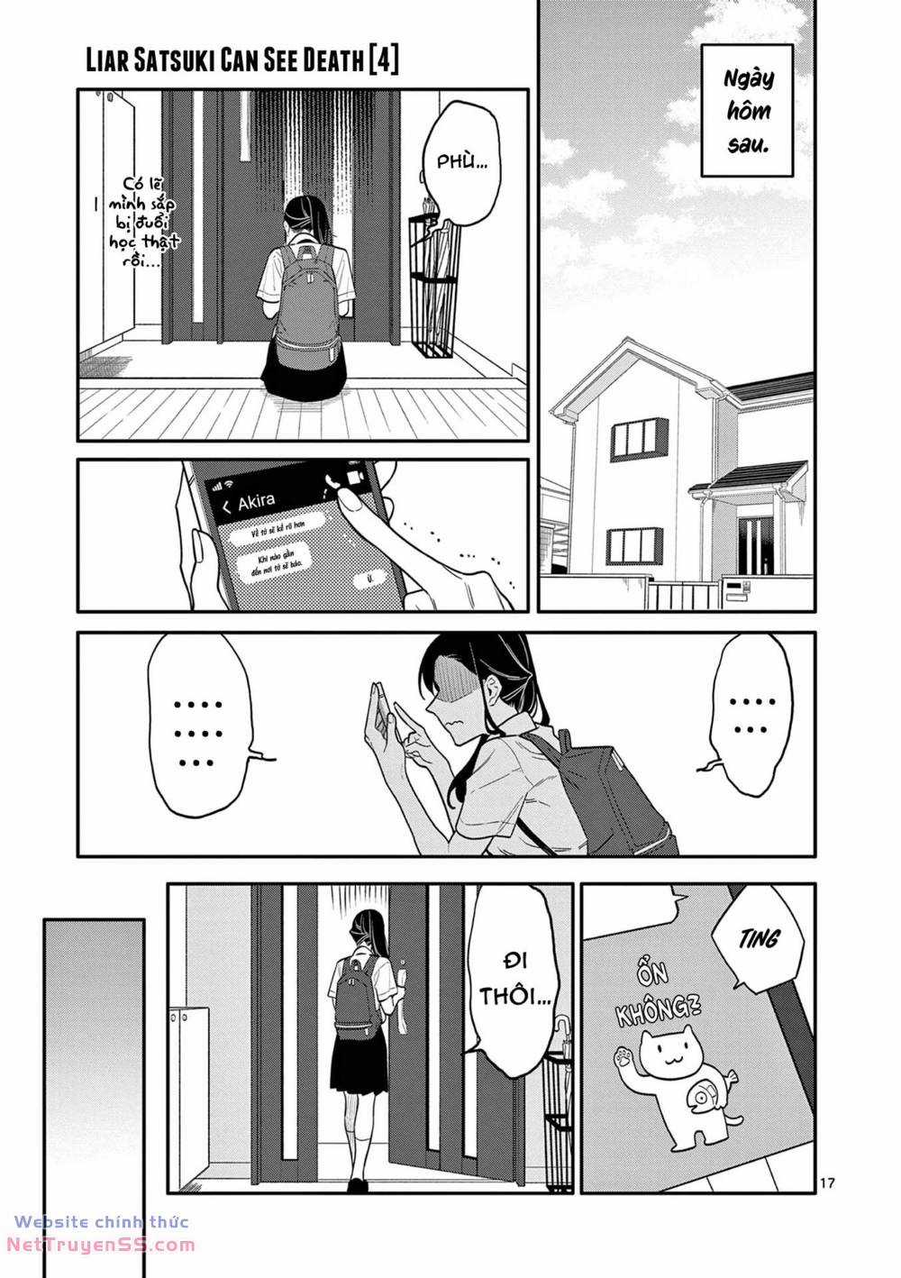 Usotsuki Satsuki Shi Ga Mieru Chapter 38 trang 15