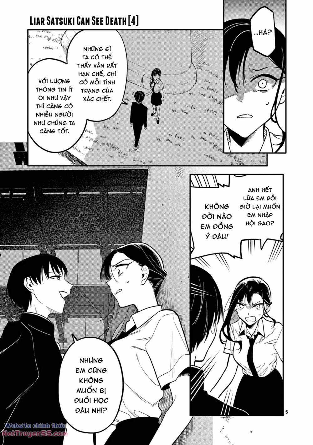 Usotsuki Satsuki Shi Ga Mieru Chapter 38 trang 4