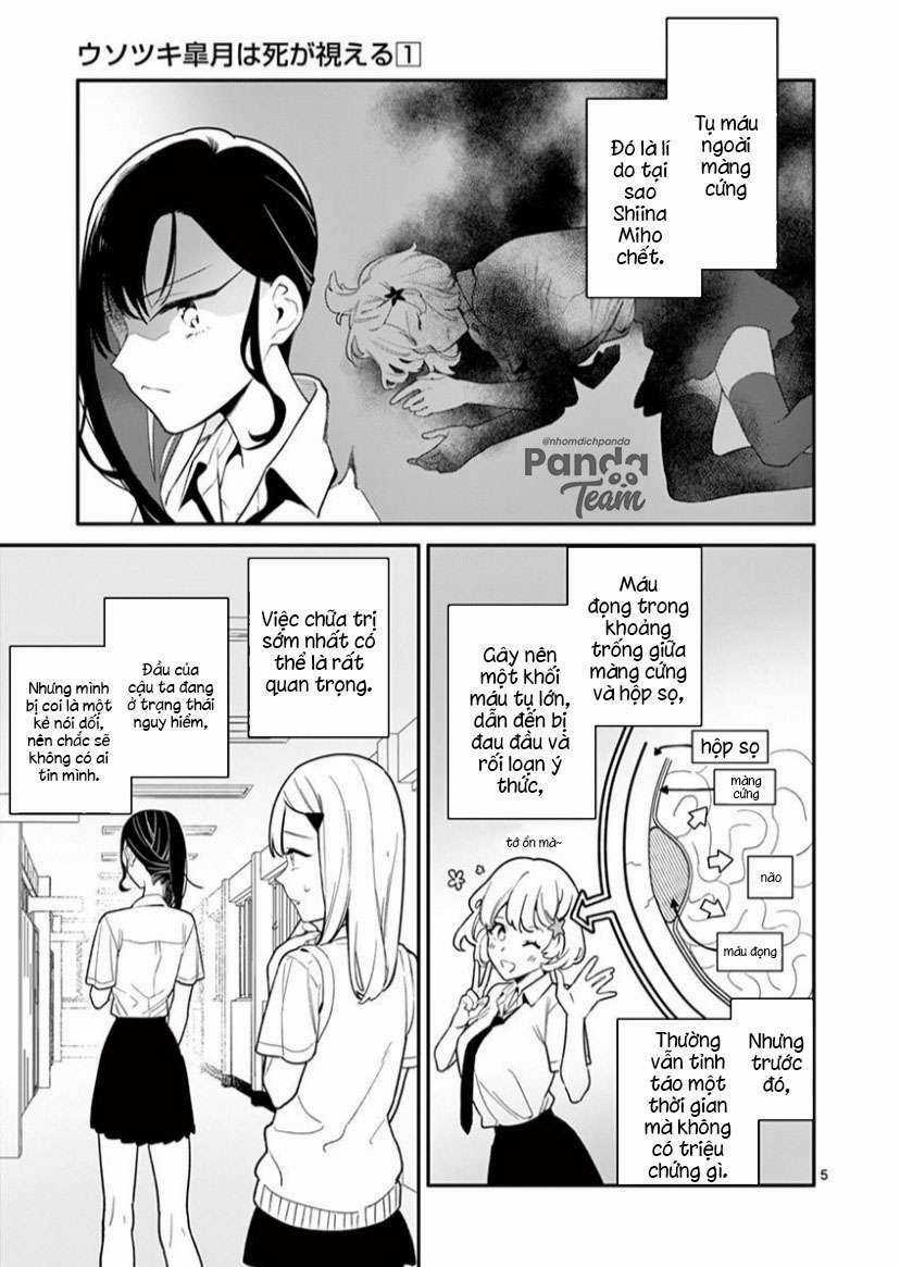 Usotsuki Satsuki Shi Ga Mieru Chapter 6 trang 6