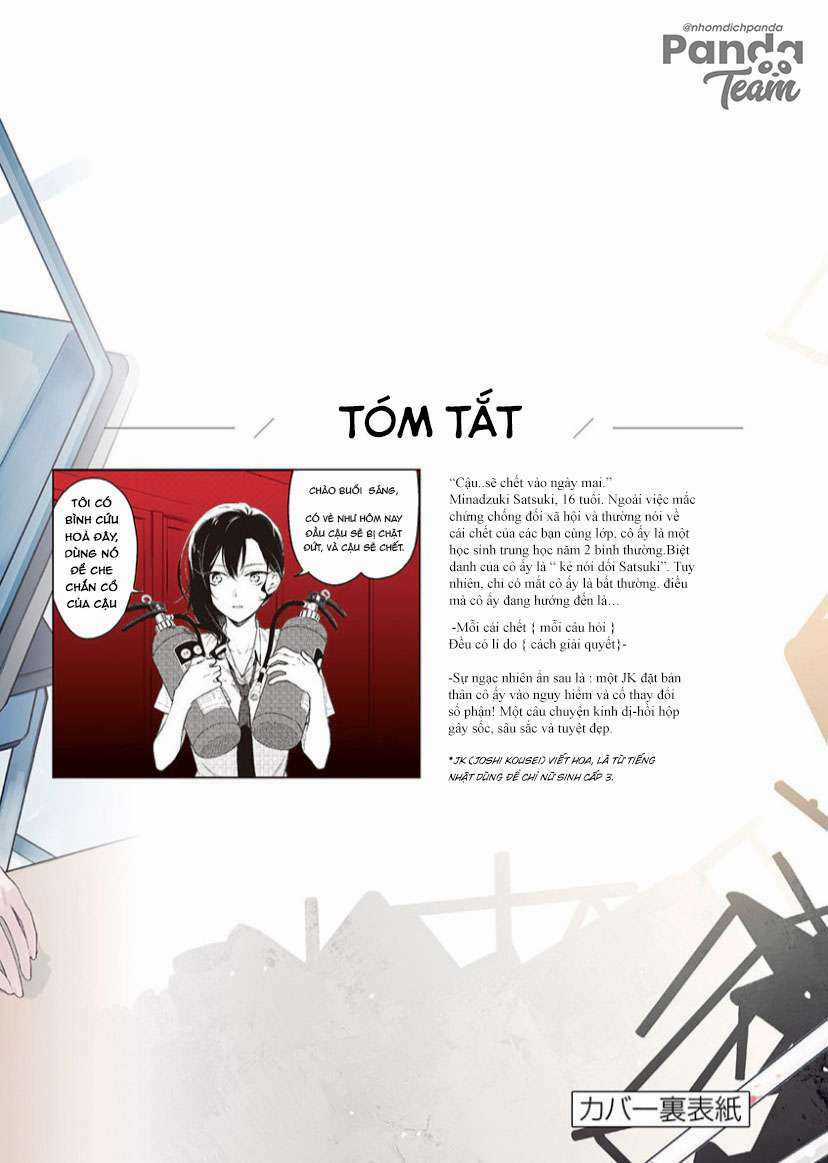 Usotsuki Satsuki Shi Ga Mieru Chapter 8 trang 26