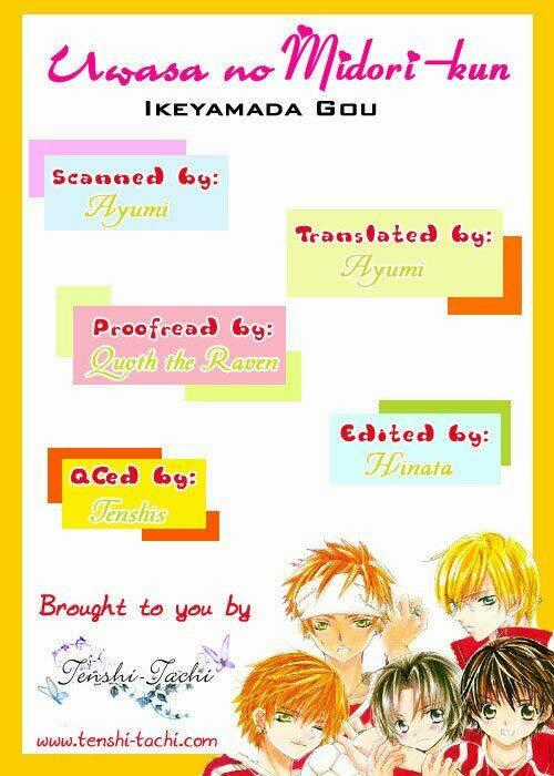 Uwasa No Midori-Kun!! Chapter 1.1 trang 0